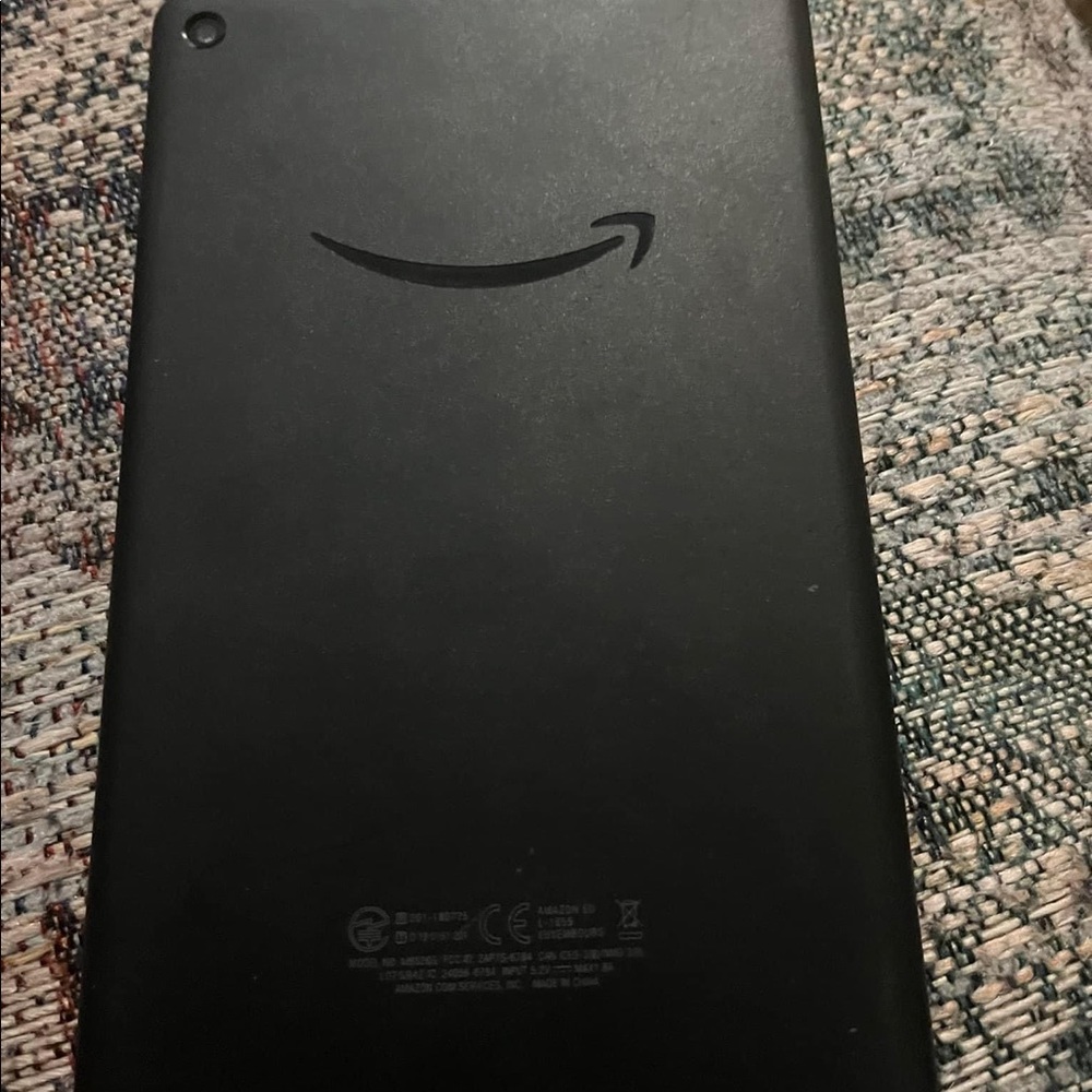 Tablet color black bought from Amazon never used only couple times